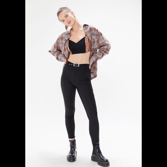 Urban Outfitters Python Tie Back Ultra Cropped Bralette Top - Picture 5 of 14